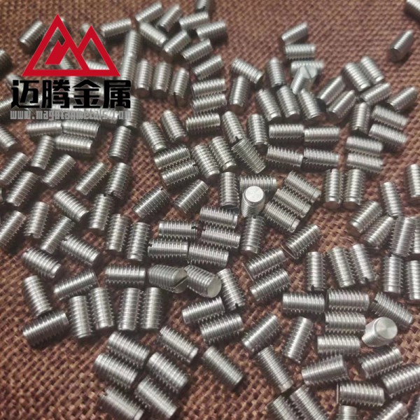 定制鎢螺絲 鎢螺桿 高純度鎢加工件 半導(dǎo)體鎢配件 鎢異形件圖3