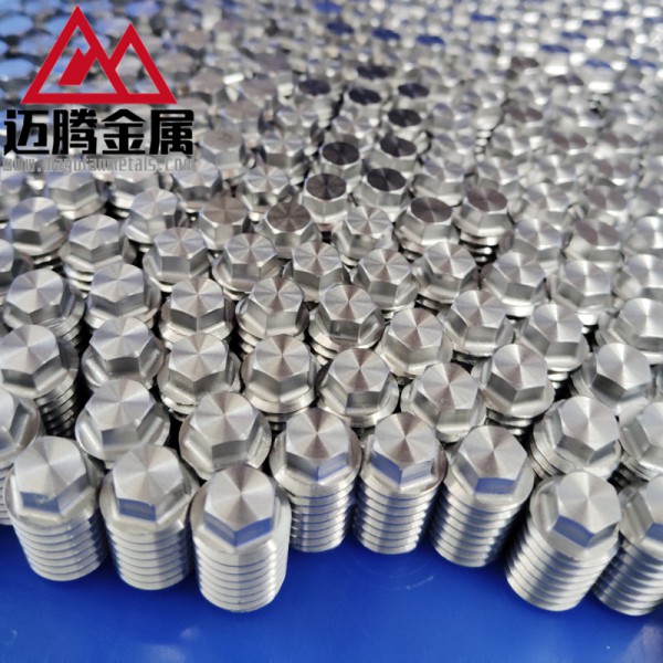 TZM鉬螺絲 鉬鈦鋯合金件 鉬合金加工件 耐高溫鉬異形件定制圖2