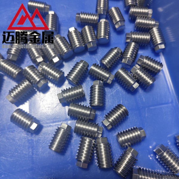 TZM鉬螺絲 鉬鈦鋯合金件 鉬合金加工件 耐高溫鉬異形件定制圖3