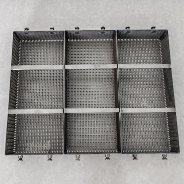 廠家生產鈦網籃 電鍍陽極鈦網板 TA1菱形鈦網 來圖加工圖5