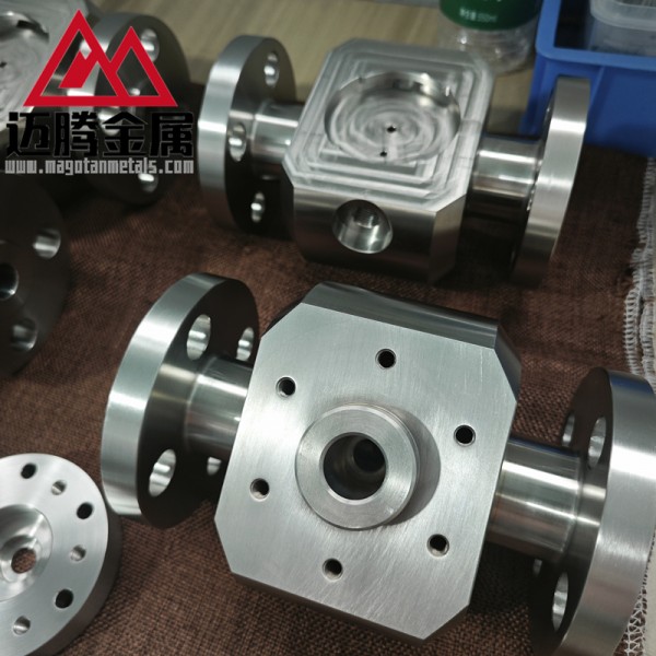 Zr702鋯閥體 閥門 高純度鋯材法蘭來圖定制 非標件加工定制圖3