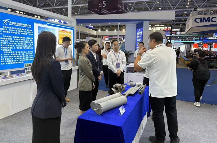 宝钛股份宝色股份联合参展中国海洋经济博览会