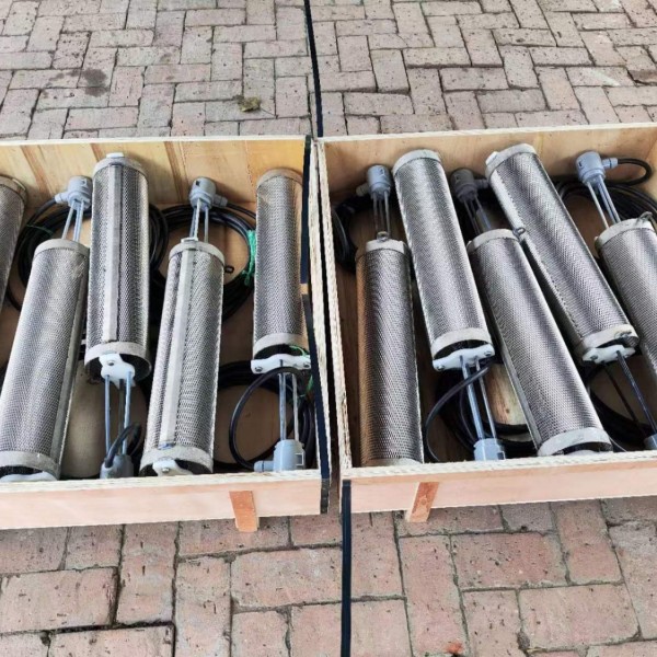 钛电极除垢网桶/半自动除垢器