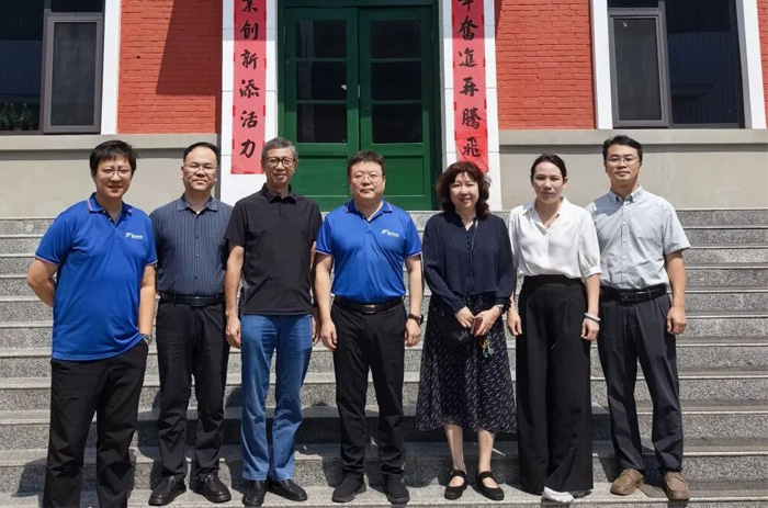 广东省工业新材料协会领导赴宝鸡鑫诺特材探索钛合金材料新未来