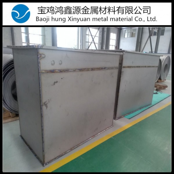 鈦槽 TA2耐腐蝕電解槽 鈦槽生產廠家 鴻鑫源鈦業圖2