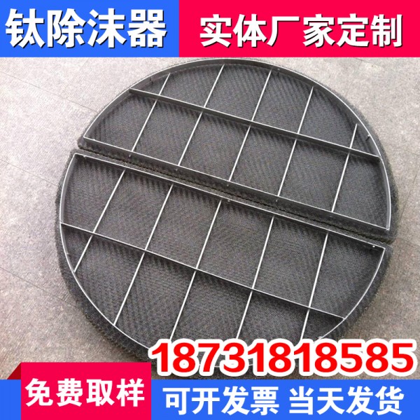 純鈦絲網除沫器_純鈦絲網除沫器廠家_晉城圖2