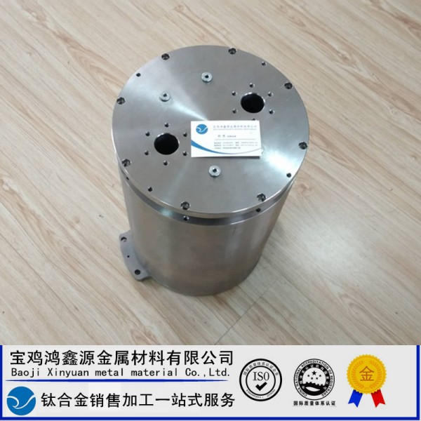 鈦合金耐壓艙 TC4深海探測儀器艙 聲吶艙 聽水器殼 鴻鑫源圖2