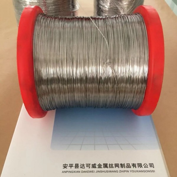 钛丝现货 黑皮编织网钛丝 退火软态钛合金丝实体供应商