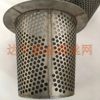 钛网滤芯 锥形管道专用钛网焊接滤芯