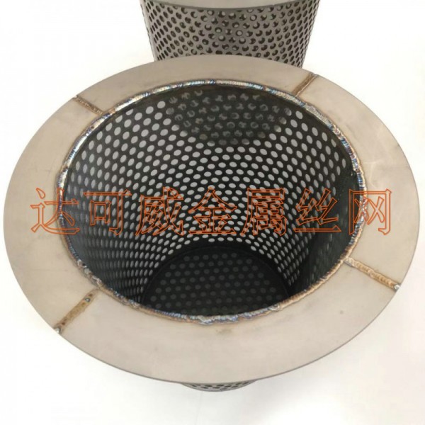 鈦網濾芯 錐形管道專用鈦網焊接濾芯圖2