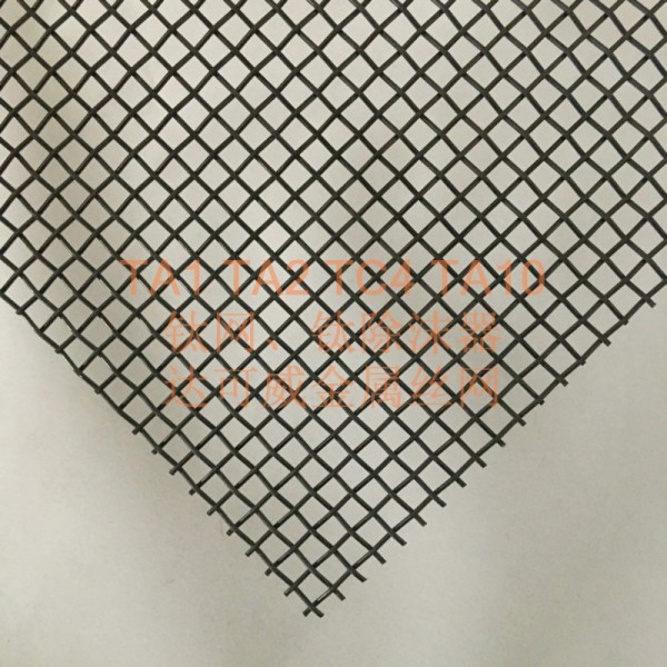 鈦網 平紋鈦絲網 海水過濾方孔編織鈦網圖2