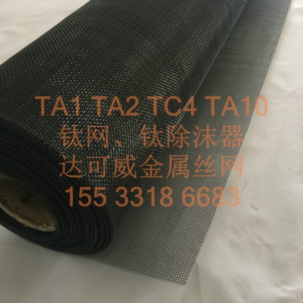 TA10鈦合金網 鈦絲編織網 方孔鈦濾網 達可威鈦網源頭圖3