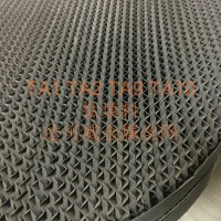 60目钛网 钛填料网 丝径0.15mm波纹钛网填料