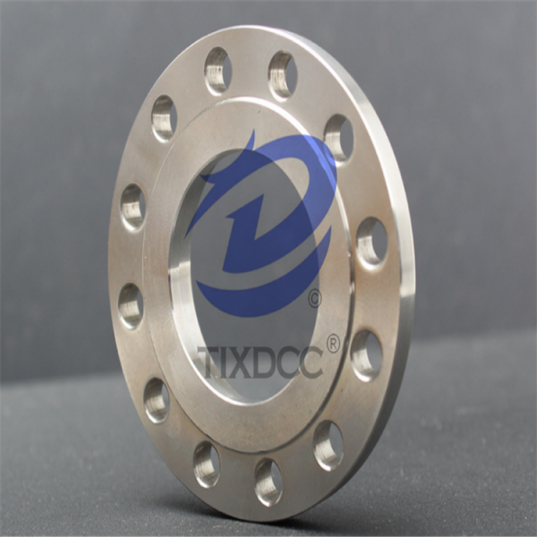 材質(zhì)TA2純度99.5鈦板式平焊法蘭(PL)鈦法蘭  鈦焊環(huán)圖2