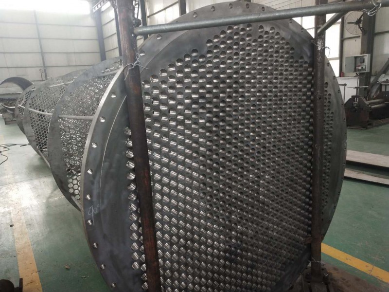 钛换热器管体组件