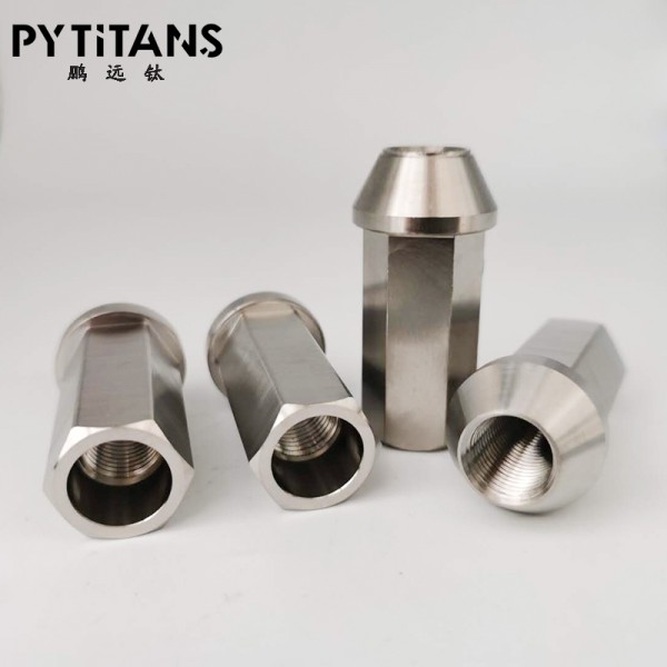 鈦合金改裝汽車輪轂螺母螺絲 鈦合金氣嘴帽圖2