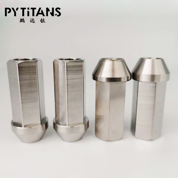 鈦合金改裝汽車輪轂螺母螺絲 鈦合金氣嘴帽圖3