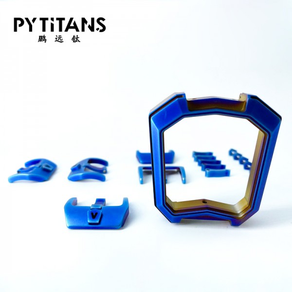 GR2鈦合金高強度手表扣帶配件皮帶圖2