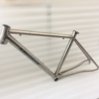 GR9 钛合金自行车架 公路车架700C 山地自行车架