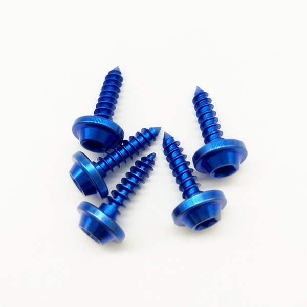 Tc4鈦平圓頭內(nèi)六角螺絲合金IS07380盤頭蘑菇頭自攻絲圖2