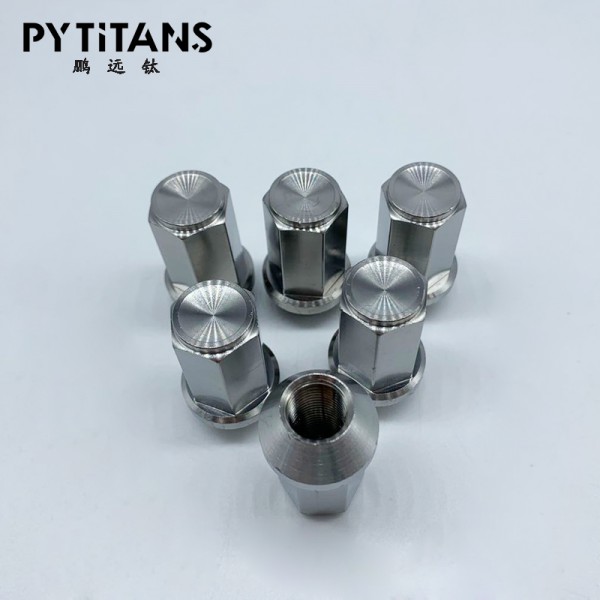 新品銷售 鈦合金改裝汽車實心輪轂螺母螺絲 鈦合金氣嘴帽 現貨圖3