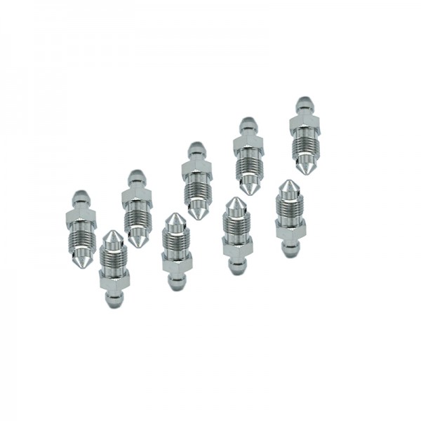 摩托車卡鉗排氣 鈦合金螺絲 鮑魚放氣嘴 鈦氣嘴圖2