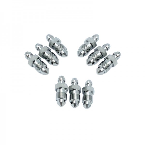 摩托車卡鉗排氣 鈦合金螺絲 鮑魚放氣嘴 鈦氣嘴圖3