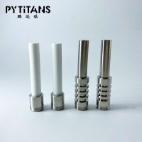 工厂直销GR2纯钛/陶瓷/石英螺纹细杆花蜜收集器烟钉配件