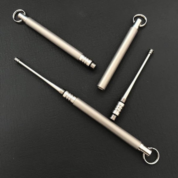 鈦合金挖耳勺掏耳勺便攜采耳掏耳神器螺旋扣成人耳勺圖2