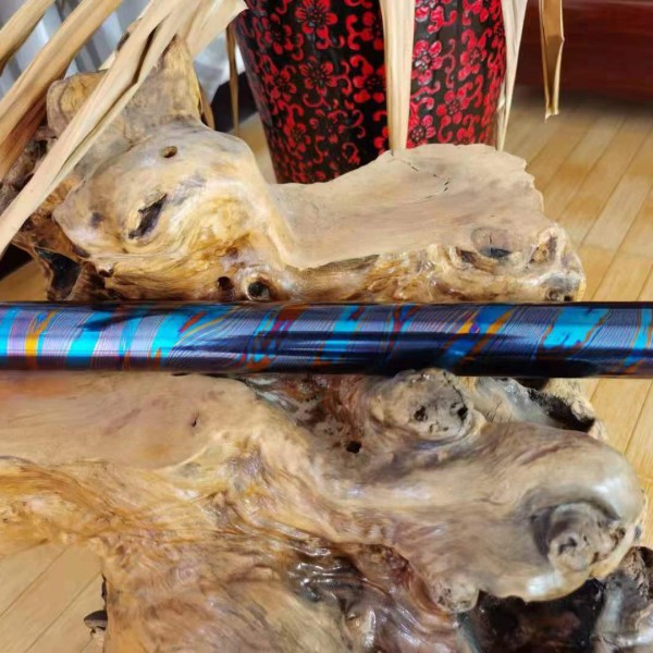 廠家定制 炫彩鈦馬棒 戶外手電筒 可零切 EDC鈦馬材料采購圖2