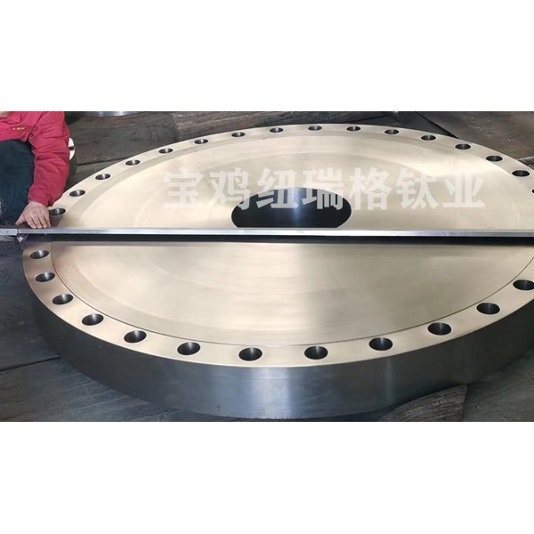 鈦合金TC4設備法蘭 純鈦壓力容器法蘭鍛制法蘭甲型平焊法蘭圖4