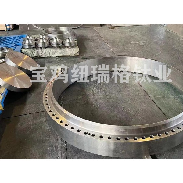 鈦合金TC4設備法蘭 純鈦壓力容器法蘭鍛制法蘭甲型平焊法蘭圖2