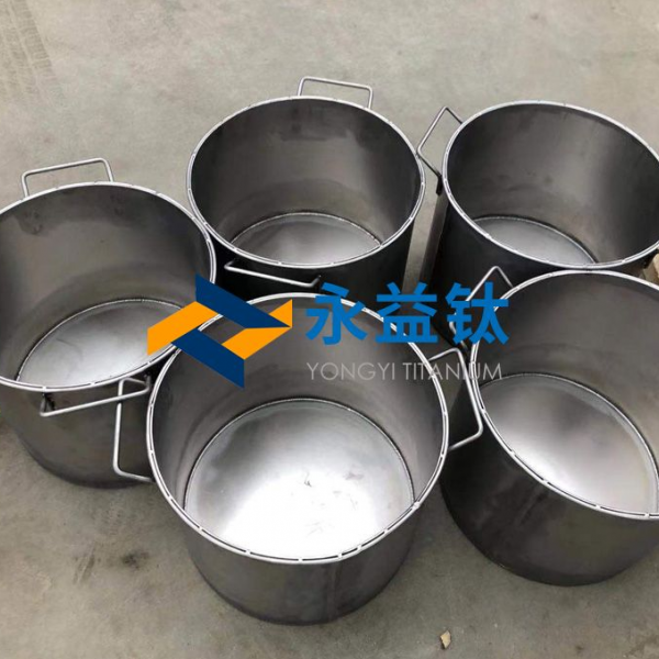 永益钛供应TA2钛桶耐王水腐蚀用钛合金桶耐酸碱