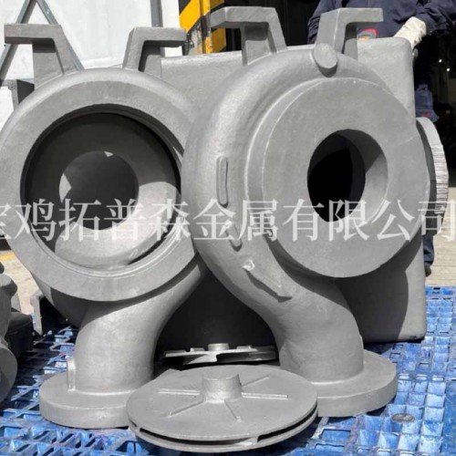 钛泵体,钛合金,钛铸件,钛合金精密铸造