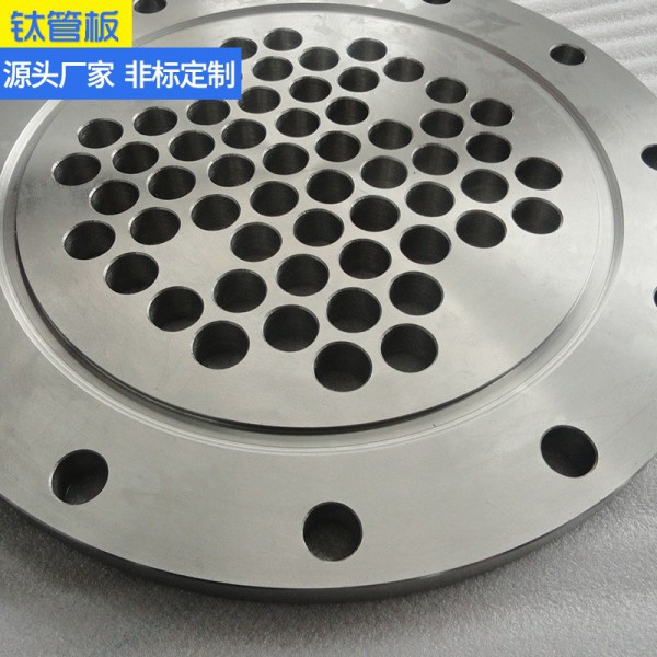 來圖訂制TA2鈦管板/鈦鋼復(fù)合管板/耐腐蝕鈦板加工件 廠家生產(chǎn)圖2