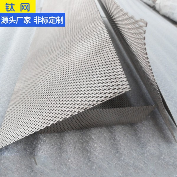 工廠直銷/鈦合金鈦網/鈦加工件TA2|TA1高純鈦網鈦套管鈦管零切圖2