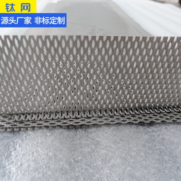 工廠直銷/鈦合金鈦網/鈦加工件TA2|TA1高純鈦網鈦套管鈦管零切圖3