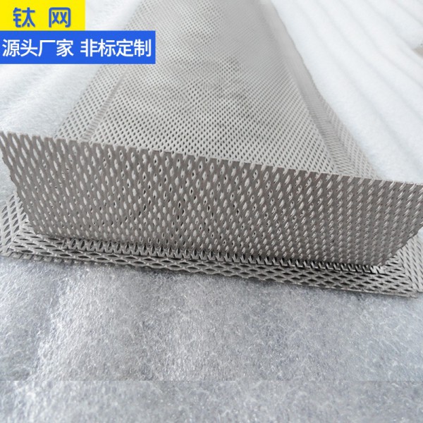 工廠直銷/鈦合金鈦網/鈦加工件TA2|TA1高純鈦網鈦套管鈦管零切圖4