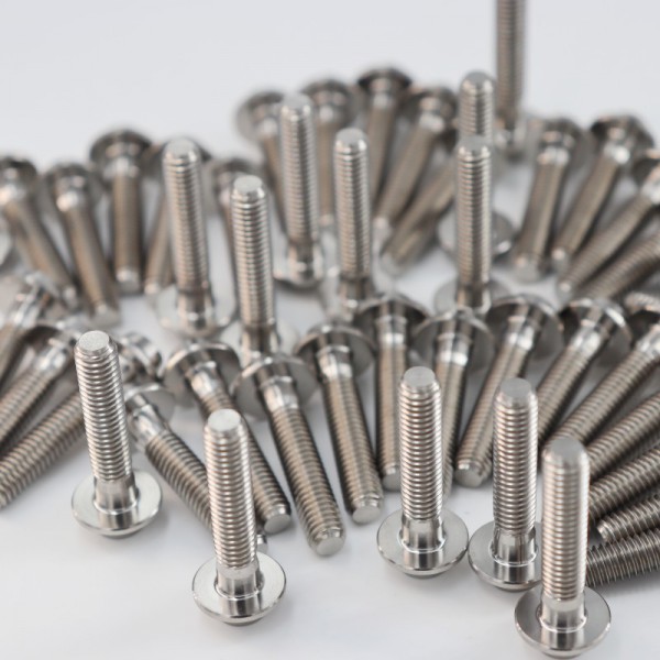 鈦合金花式傘頭內六角摩托車改裝外殼固定螺絲鈦合金內六角頭螺絲圖3