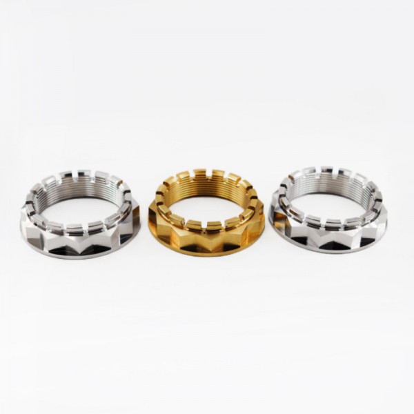 鈦合金大螺母/杜卡迪后軸裝飾修補替換螺母小軸大軸V4圖3