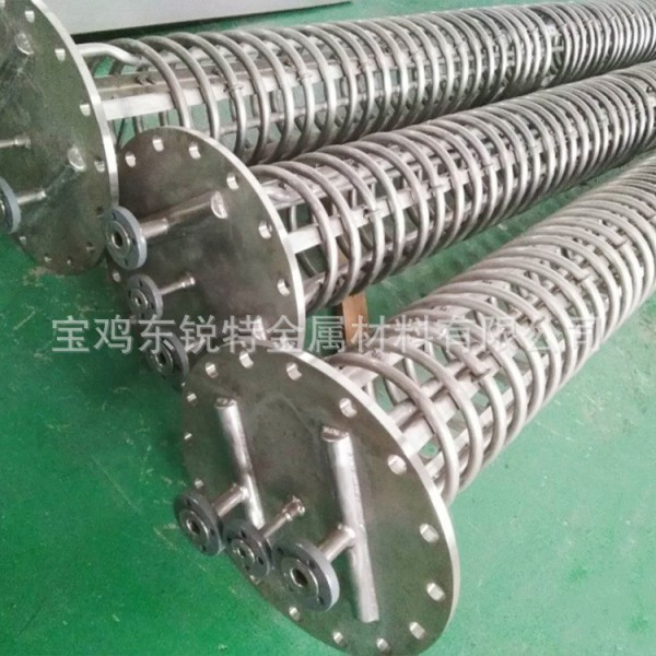 化工設備用鈦盤管TA2鈦彎管鈦冷卻管鈦U型盤管鈦換熱管加工圖6