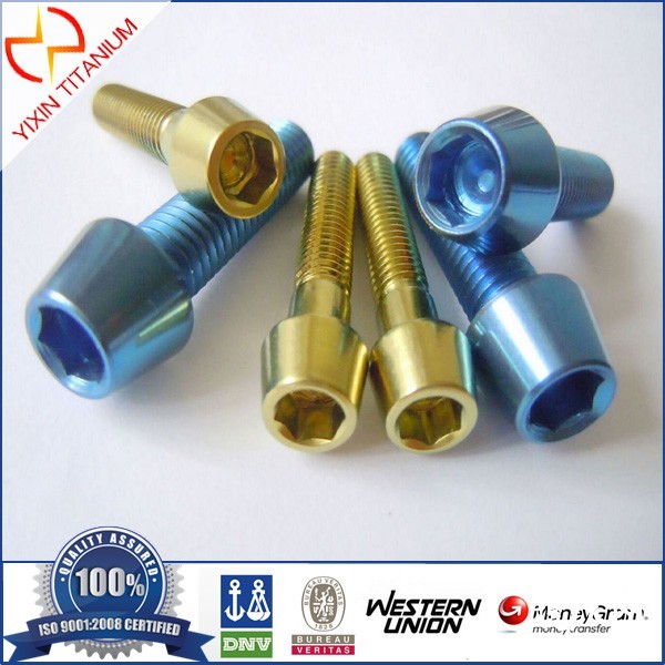 TA1 TA2 TC4 鈦標準件 著色鈦緊固件/鈦非標件圖2