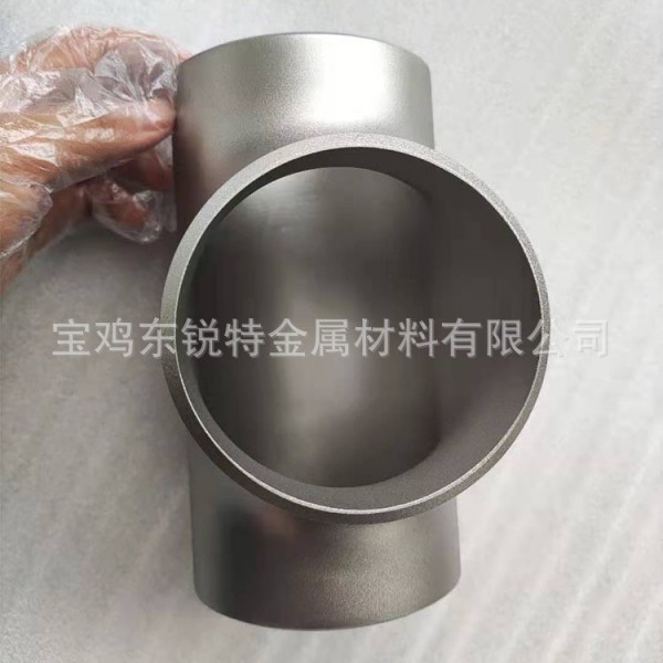 鈦三通管件異徑鈦三通加工鈦四通TA2鈦彎頭鈦同心異徑管鈦大小頭圖4