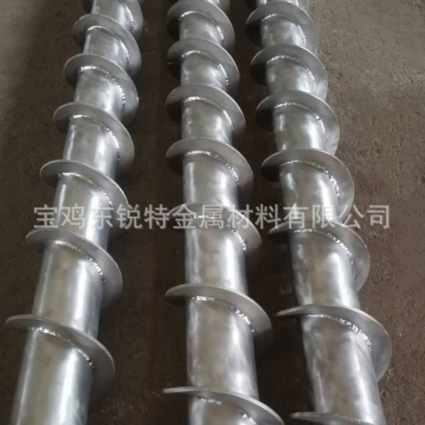 定制鈦合金攪拌軸鈦軸鈦設備用鈦螺旋軸鈦攪拌器鈦槳葉鈦反應釜配件圖4