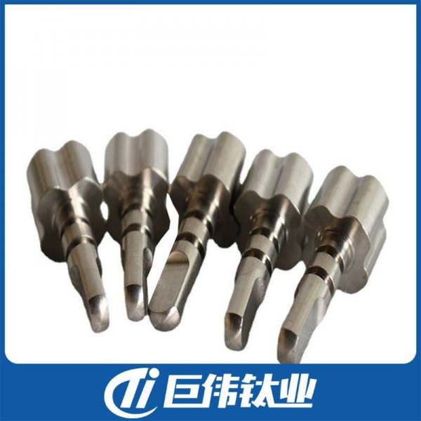 TA2鈦加工件/鈦合金自行車腳踏軸/TC4鈦合金異形加工件來圖鈦配件圖3