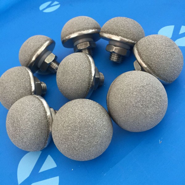 微型鈦曝氣頭家禽糞便曝氣用金屬粉末燒結曝氣頭異型曝氣頭圖3