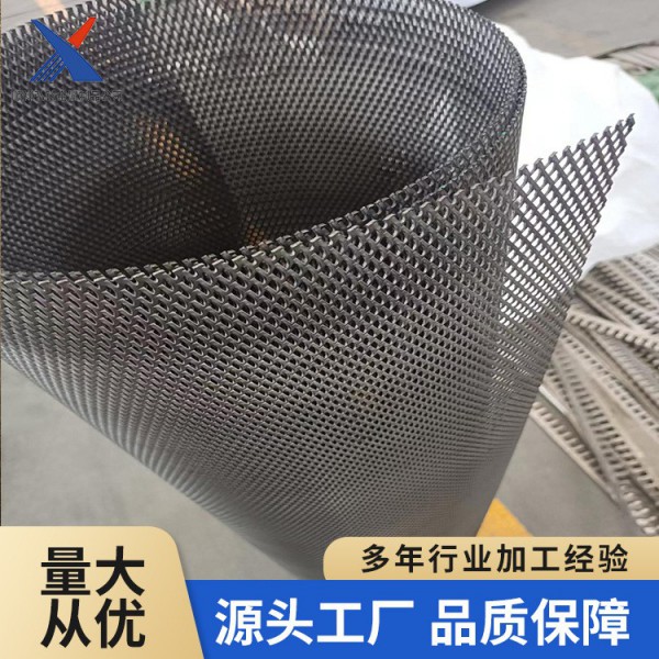 順祥弘鈦源頭廠家 圓孔鈦板網 TA2菱形鈦網/鈦板拉伸網規格全圖2
