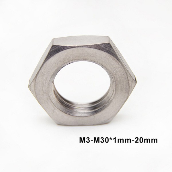 生產螺帽鈦合金螺帽 M3-M18純鈦螺帽非標加工/現貨批發圖2