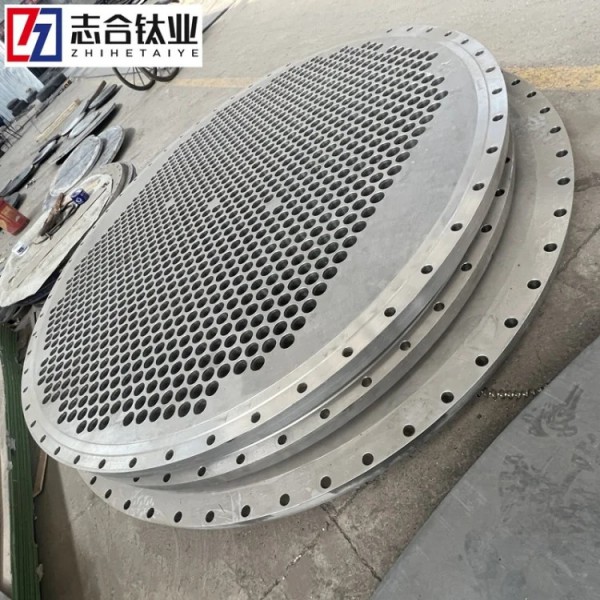 志合廠家直供鈦鋼復合管板 TA2/316L 42+8 支持定制其他規(guī)格管板圖4