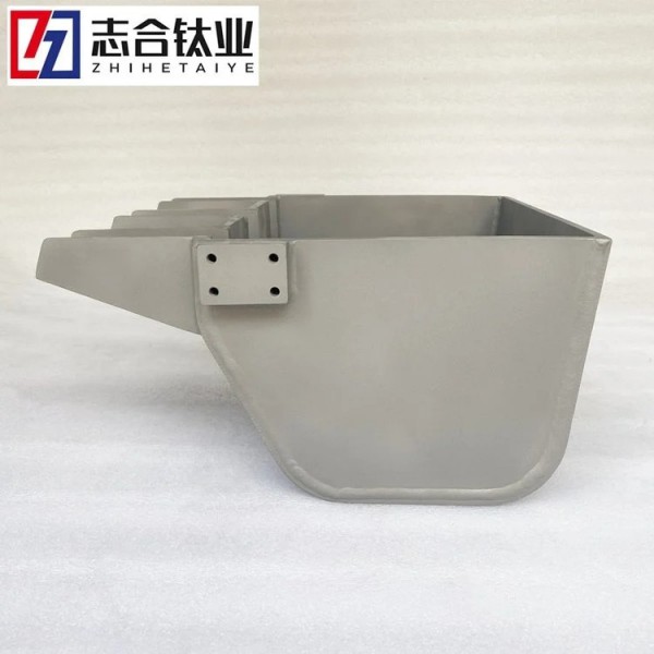 志合廠家專業焊接加工各種鈦材產品/TC4 長澆包 310*220*8圖2